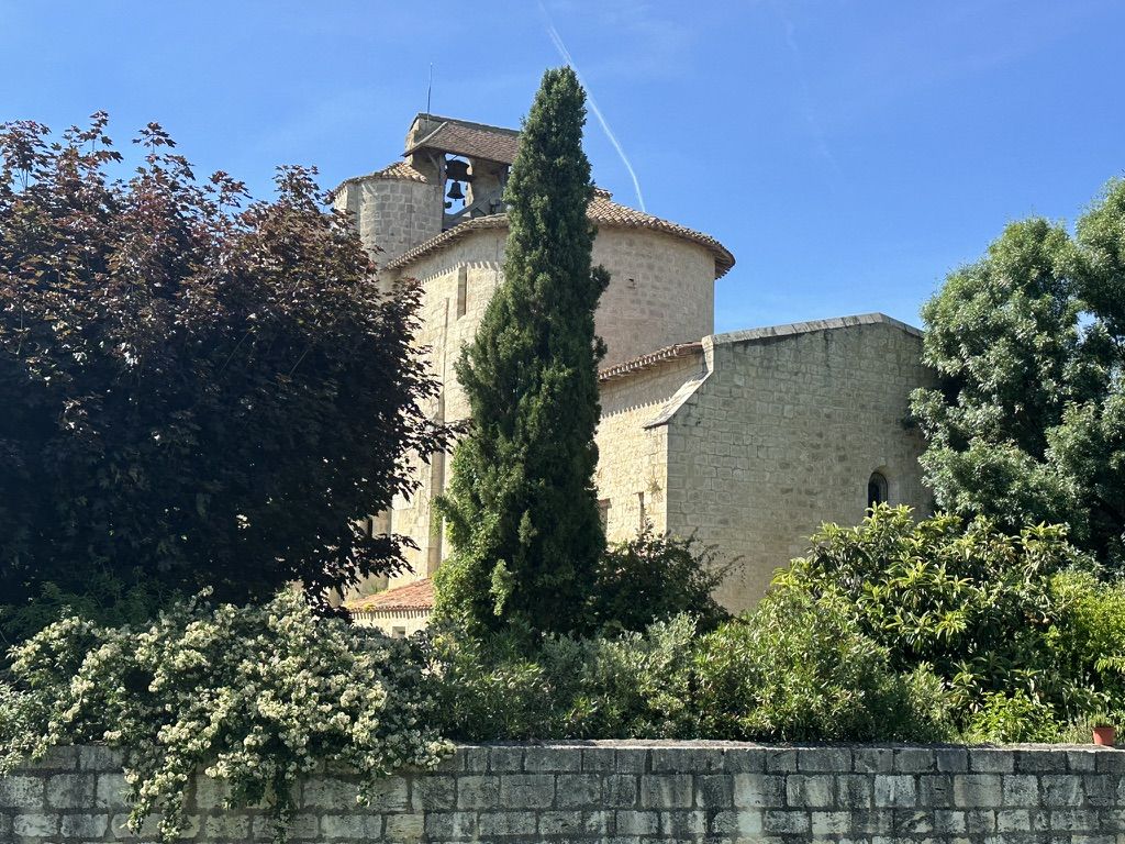 The fortified medieval village of Larressingle in the Gers